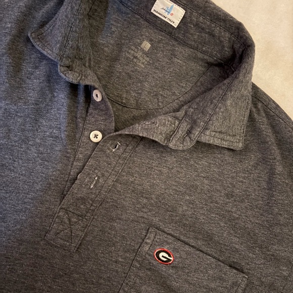 johnnie-O Other - johnnie-O Charcoal Gray UGA Polo Shirt